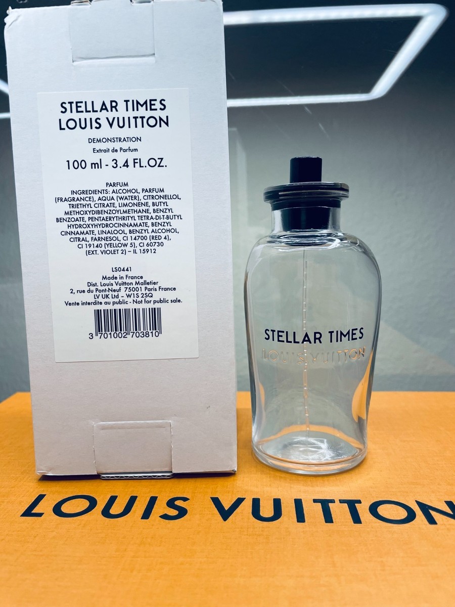 Louis Vuitton STELLAR TIMES EMPTY TESTER BOTTLE 100ml/3.4oz