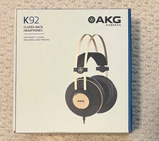 AKG AKB K92 Closed-Back Headphones, Black, (3169H00030)