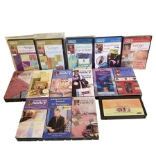 Sewing with Nancy VHS DVD Lot DIY Craft Project Upcycle Learn at Home