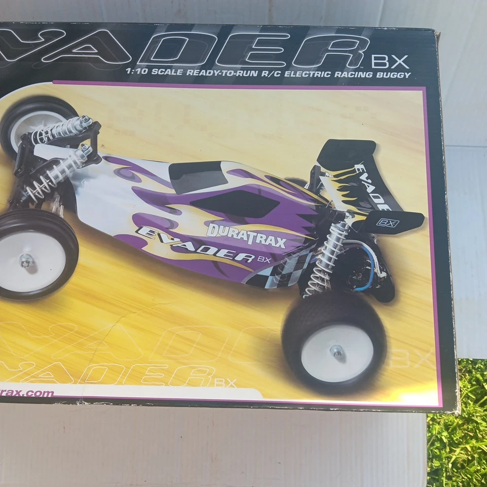 Vintage Duratrax Evader BX Buggy 1/10 RC Car OPEN BOX, NEVER USED, COMPLETE  - Image 2 of 4