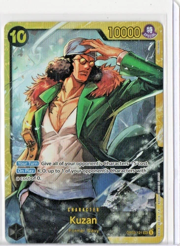 Kuzan (121) OP02-121 Paramount War Foil