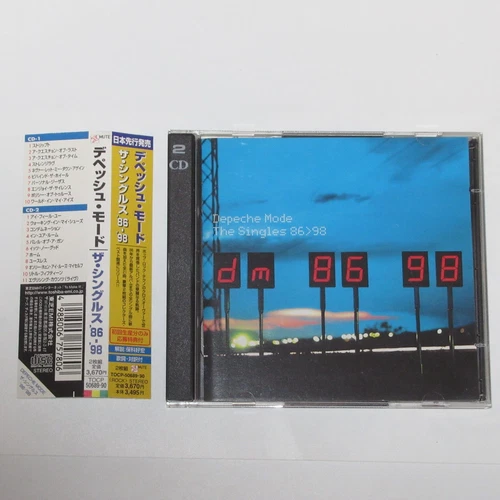 DEPECHE MODE THE SINGLES 86-98 JAPAN 2CD TOCP-50689・90 w/OBI