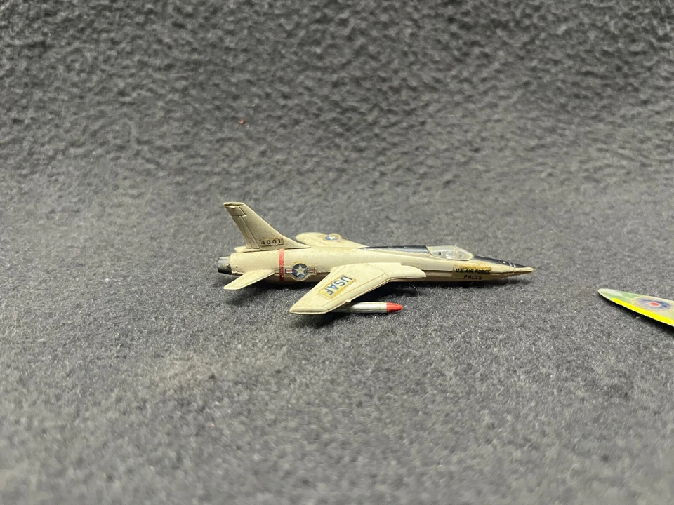 Bachmann Mini Aviones Avión Militar Avión Juguete Plástico 3" Lote Jet Fighter Foto 3 de 4