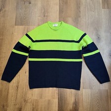 Demetre Sweater Ski Striped Vintage 60s 70s Apres Ski Wool Retro Womens LARGE