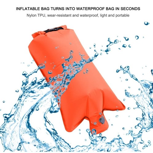 Outdoor Inflatable Bag Portable Waterproo Phone Storage Bag Hiking Air Mattress - Picture 5 of 8