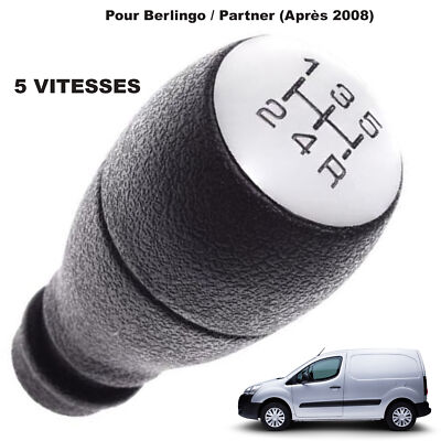 Pommeau (poignée) De Levier De Vitesse De Rechange Pour Citroën Berlingo II Et Peugeot Partner II