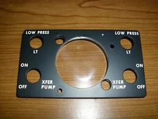 Helicopter Transfer Pump and Low Pressure Panel 41228-601-004-003