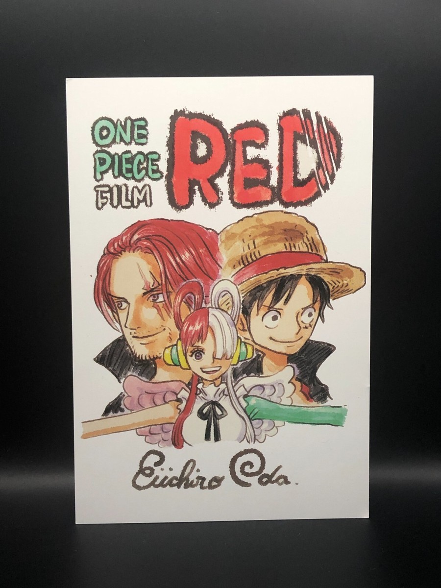 one piece film RED movie Postcard JAPAN 2022 EIJI ODA D255 | eBay