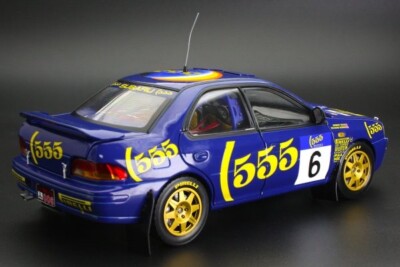 Sunstar 1/18 5526 Subaru Impreza WRC 555 #6 Hong Kong Rally 1994 r