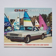 1985 Gmc Caballero Dealer Sales Brochure