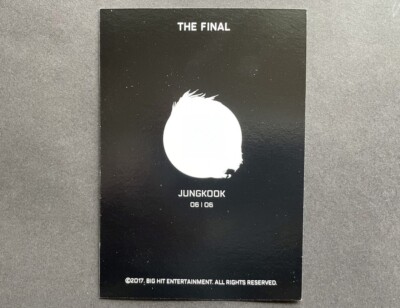 BTS  wings  プレミアムポストカード    グク BTS-LOT OF 3 THE WINGS TOUR THE FINAL JUNGKOOK PHOTO CARD | eBay