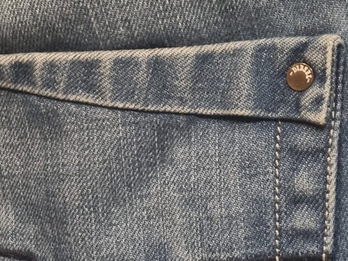 DIESEL KROOLEY 0888B Mens Blue Jeans Regular Slim Carrot W36-38 L30 (Label: w34) - Picture 6 of 13