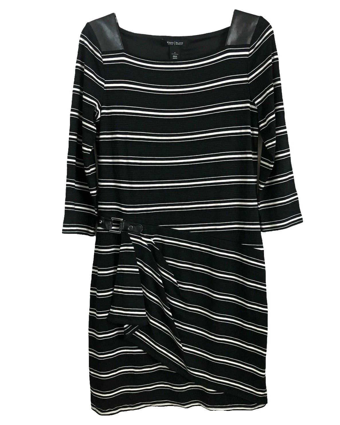 Vestidos para mujer de la Casa Blanca del mercado negro a rayas a cambio