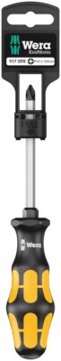 Wera 100075, 917 SPH SB Screwdriver For Phillips Screws, PH 1 x 80 mm
