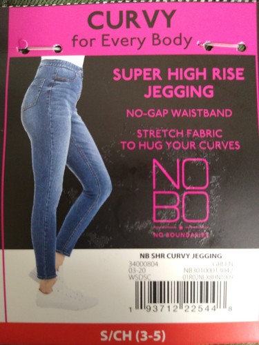 Curvy for Every Body Girls Jeans Small (3-5) Super High Rise Jegging Green Color - Picture 1 of 3