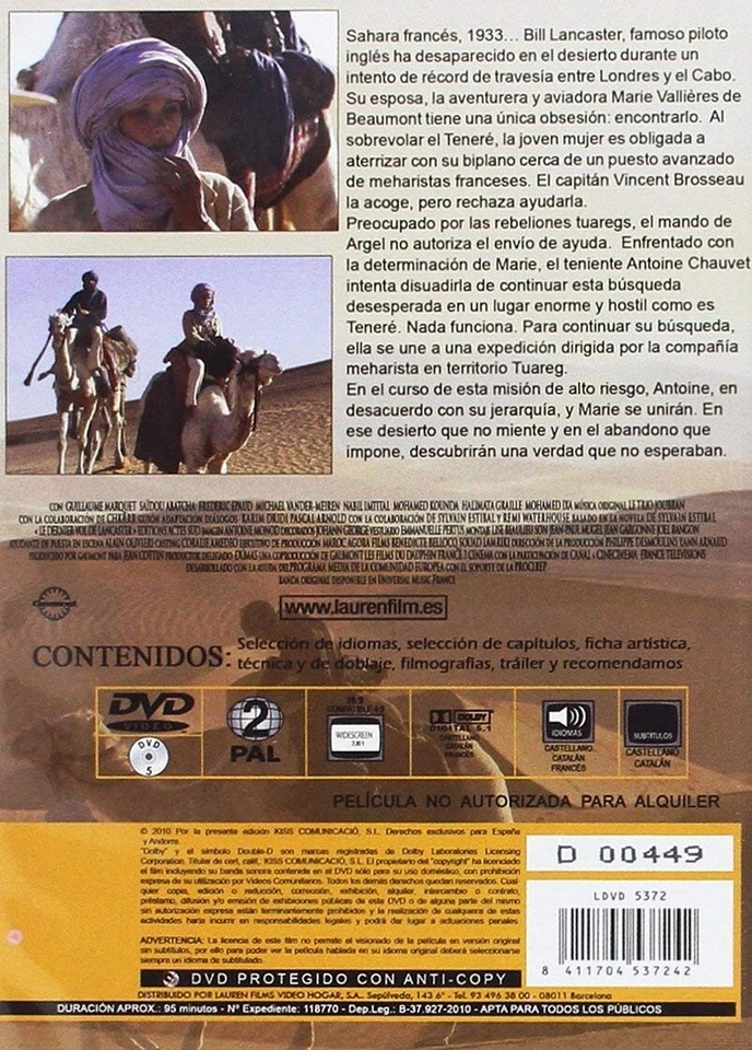 El Último Vuelo [DVD] (2009) La Dernier Vol - Imagen 2 de 2