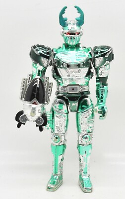 Beetleborgs Pinching Claw Green Hunter Loose 6'' Action Figure Bandai 1996