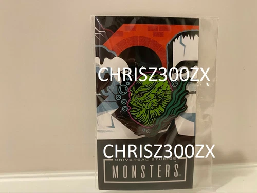 Creature From The Black Lagoon Gill-Man Glow In The Dark Enamel Pin Figure