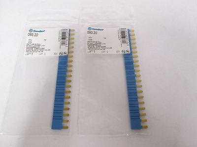 Finder 093.20 20 Way Jumper Links (Lot of 2)
