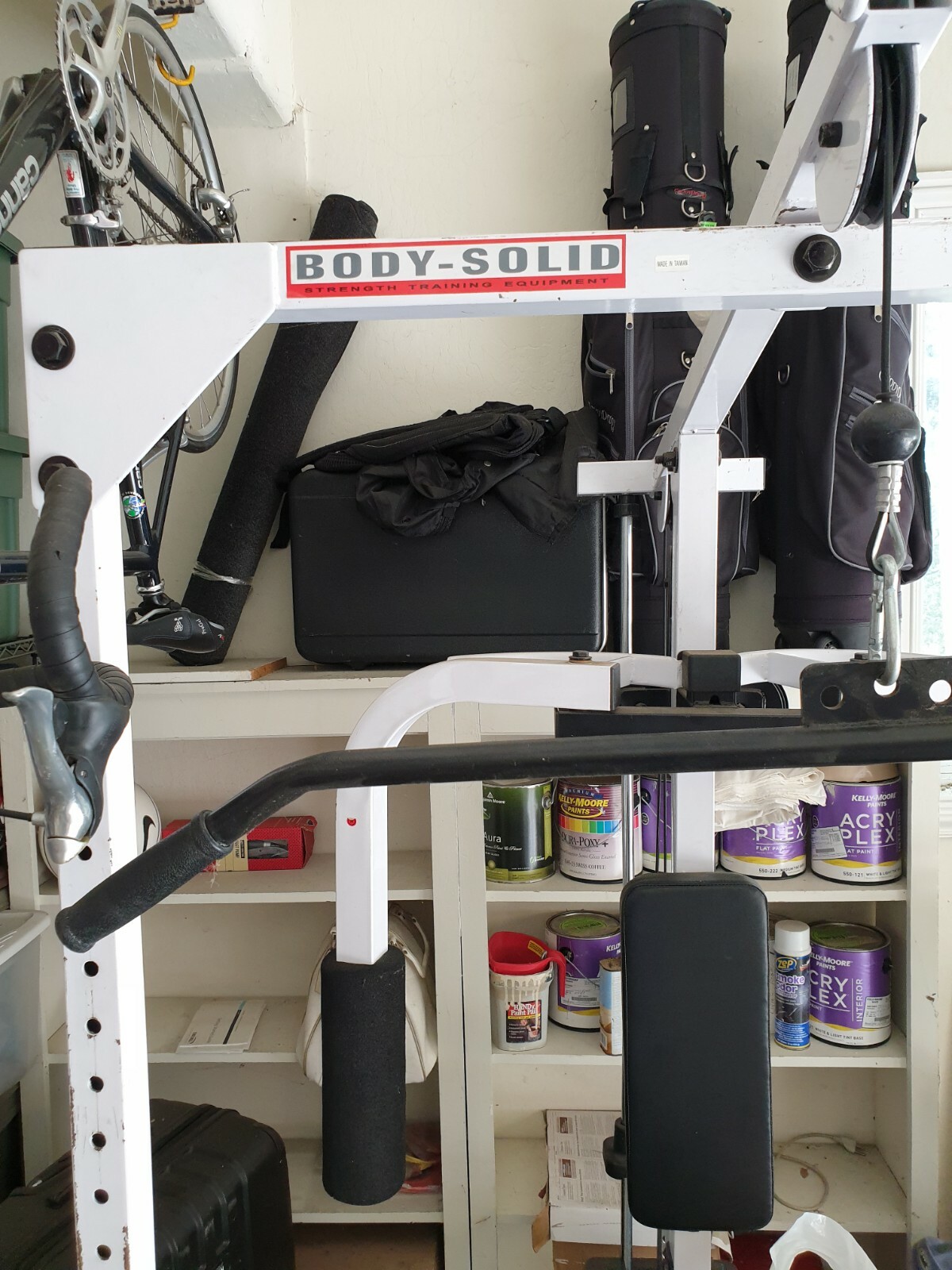 Body Solid Home Gym System sale - White