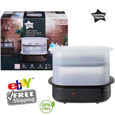descaling tommee tippee super steam steriliser
