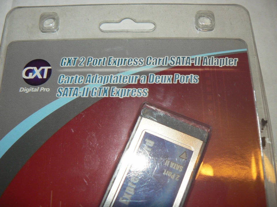 3-GXT 2 PUERTOS TARJETA EXPRESS SATA -II/ADAPTADOR 2 BIN #8 Foto 3 de 3