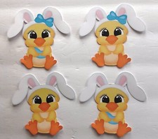 3D UPick Easter Bunny Chick Jelly Bean Scrapbook Card Making Embellishment