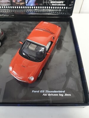 Minichamps 007 Die Another Day 劇中車３台 BRAND NEW JAMES BOND 007 Die Another Day JAGUAR, ASTON