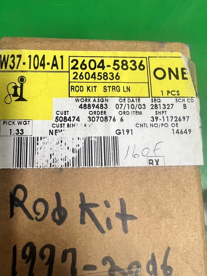 GENUINO NUEVO GM 26045836 Base de extremo de varilla de amarre de dirección ACDelco 45A0678 Foto 2 de 3