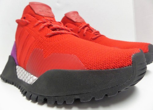 MEN'S ADIDAS ORIGINALS F/1.4 PRIMEKNIT BZ0614 TRAINERS SNEAKERS Red Black 5.5-10 - Picture 7 of 44
