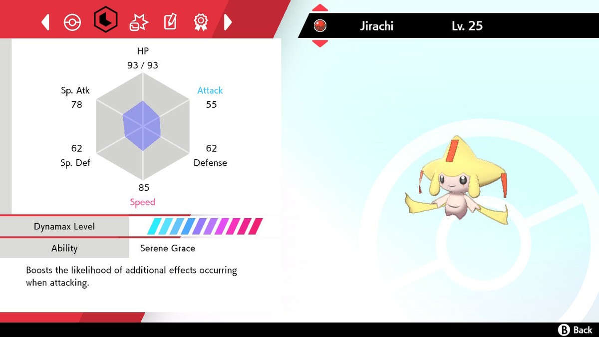 ✨ Shiny Jirachi ✨ Pokemon Sword and Shield Perfect IV🚀Fast Delivery🚀