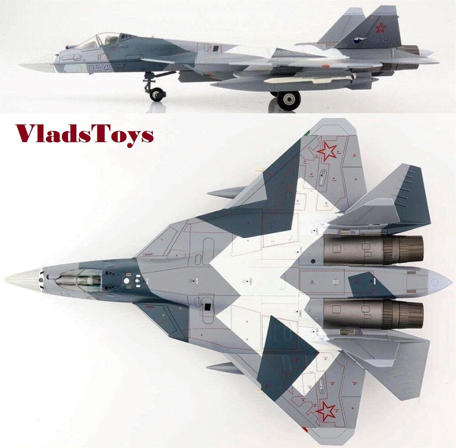 Hobby Master 1/72 Sukhoi Su-57 Felon Russian Air Force Blue 054 Jan 2013 HA6803