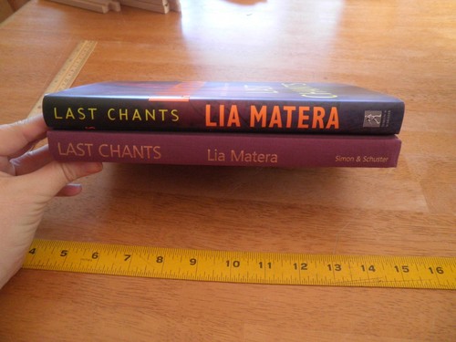 Last Chants Lia Matera Willa Jansson Mystery signed 1st edition hardcover book - Imagen 2 de 9