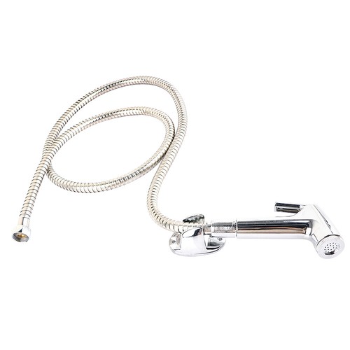 Chrome Shower Head Hose Bidet Douche Spray Tap Bathroom Toilet Hygienic - Picture 6 of 9