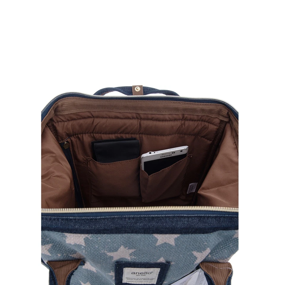 Bandera de EE. UU. Anello Japón Unisex Moda Mochila Pañales Bolsa de Viaje  Foto 4 de 4