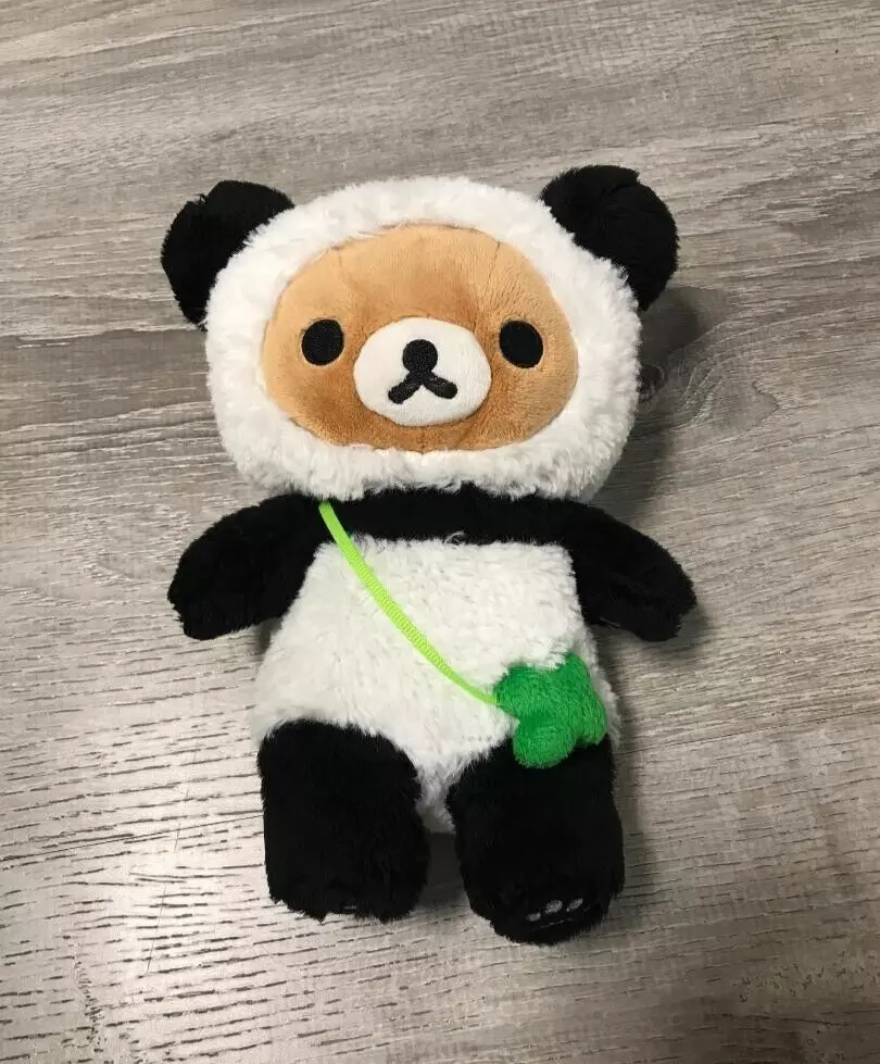 Rilakkuma panda plush deals