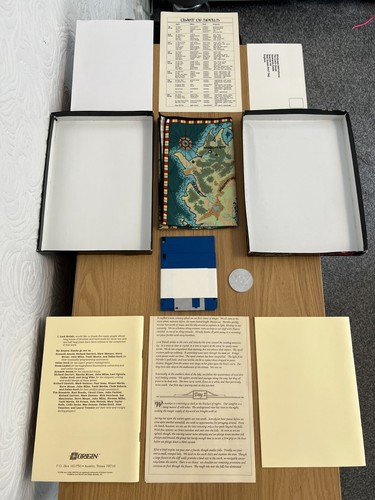 Amiga Ultima V Warriors of Destiny - Boxed & Working -👽👾Retro Gift Idea👾👽 - Afbeelding 3 van 24
