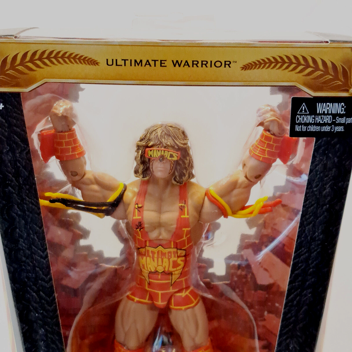 WWE Ultimate Warrior Defining Moments Figure Elite Series Maniacs