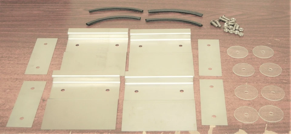 Conjunto de suporte de rack de teto compatível com Volkswagen Vanagon 1980-1991 - Imagem 2 de 2