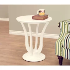 NEW Accent End Table Side Sofa For Small Spaces Storage Tall Bedside Nightstand