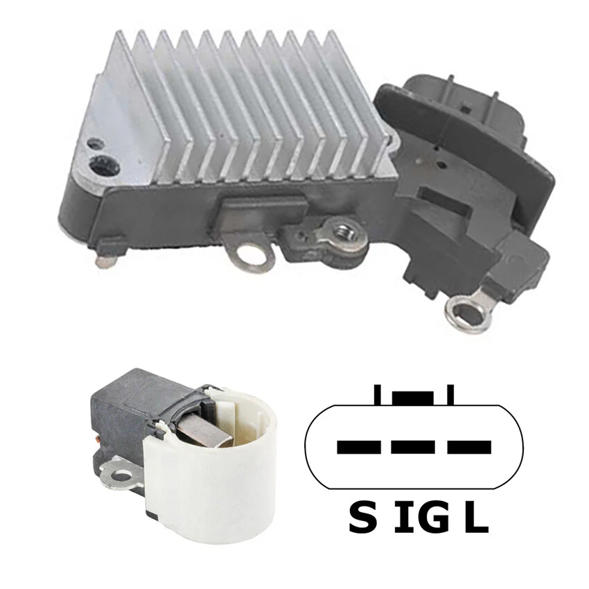 NEW 12 VOLT REGULATOR KIT FITS TOYOTA CELICA 2000-2002 1260001870 270602001084 - Image 2 of 4