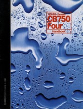 [BOOK] Honda Dream CB750 Four Handbook K0 K1 P1 CB Police meter catalog Japan