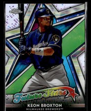 2018 Topps Chrome #FS-18 Keon Broxton Future Stars card
