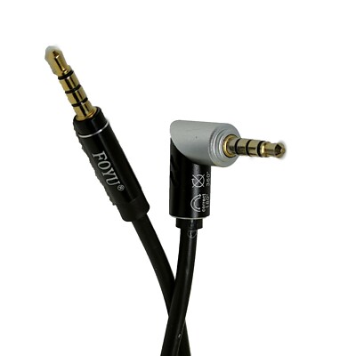 Cavo Audio 3.5mm MOSWAG - Maschio/Maschio 4 Poli Con Microfono, 1m