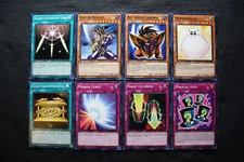 Yami Yugi Muto signature cards (Mirror Force, Magical Hats, Buster Blader...)
