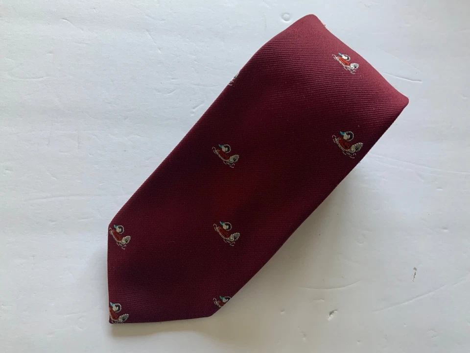 "Corbata roja de pato pintail 55""x3,25"" colección National Wildlife Federation para hombre de colección" Foto 4 de 4