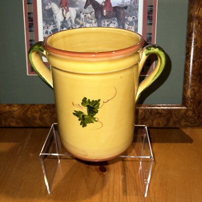 Vintage Ceramiche Virginia Two handled pot /planter