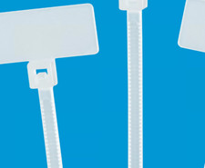 100 Marker Horizontal Cable Tie 18lbs 6-IN  Tensile Strength, 2" Bundle 