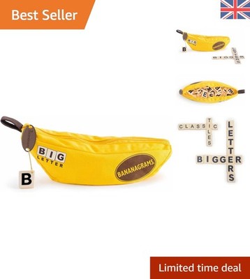 Big Letter Bananagramme: Fesselndes Wortspiel für 1-8 Spieler - ab 7 Jahren