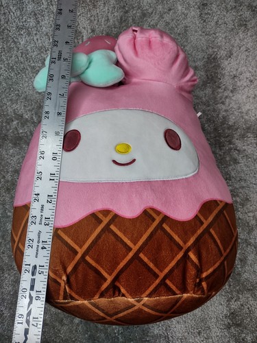 Squishmallows My Melody Sanrio Hello Kitty Ice Cream Pink Soft Plush 14-16” - Picture 7 of 9